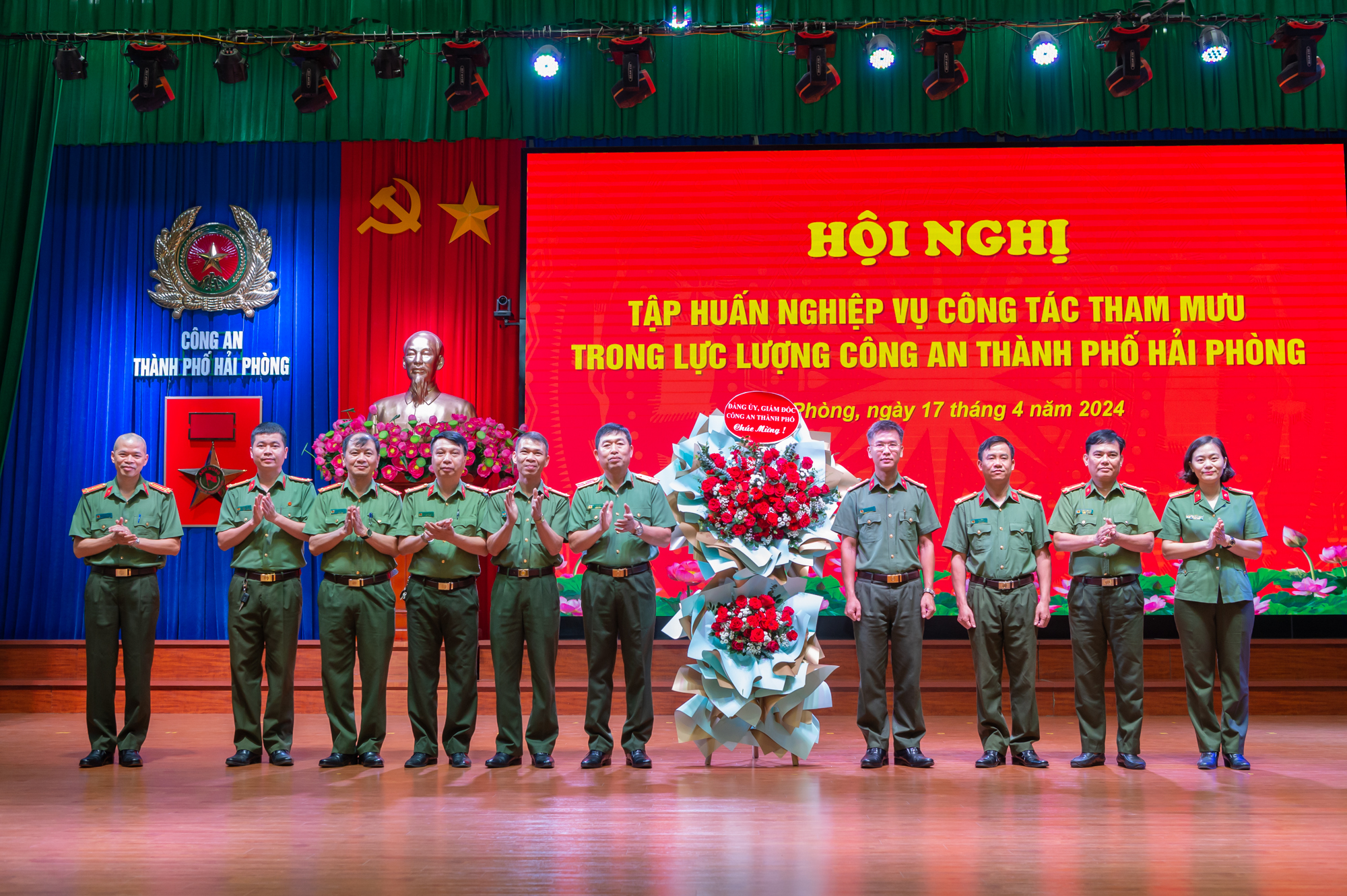 Kỷ niệm 78 năm Ngày truyền thống lực lượng Tham mưu CAND và tập huấn nghiệp vụ công tác Tham mưu